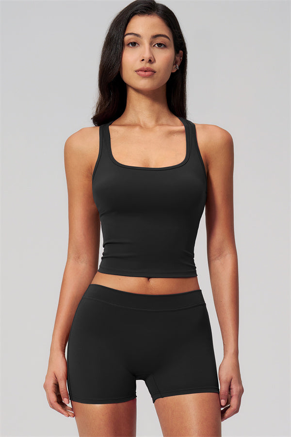The Revive Crop Top Shorts 2-Piece Set