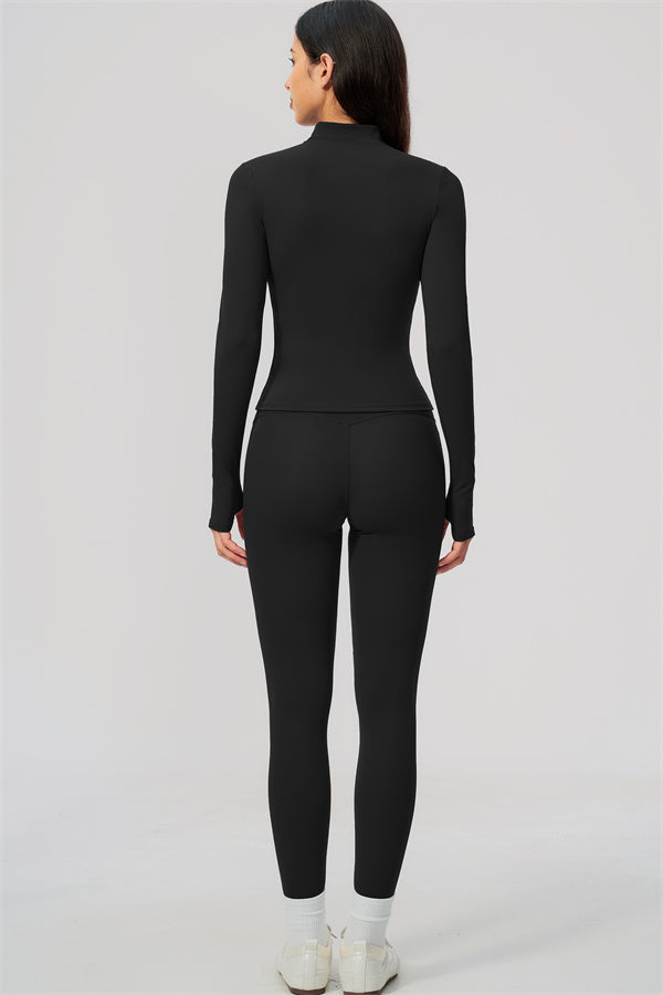 The Twirl Daring Jacket Sports Bra Leggings 3-Piece Set