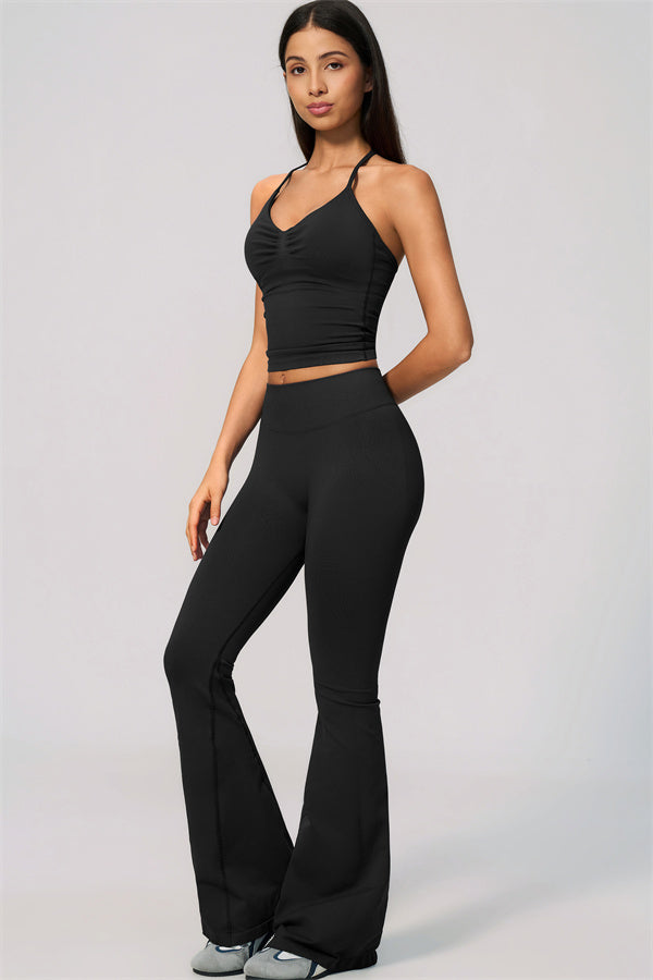 The Velvetine Flared Leggings