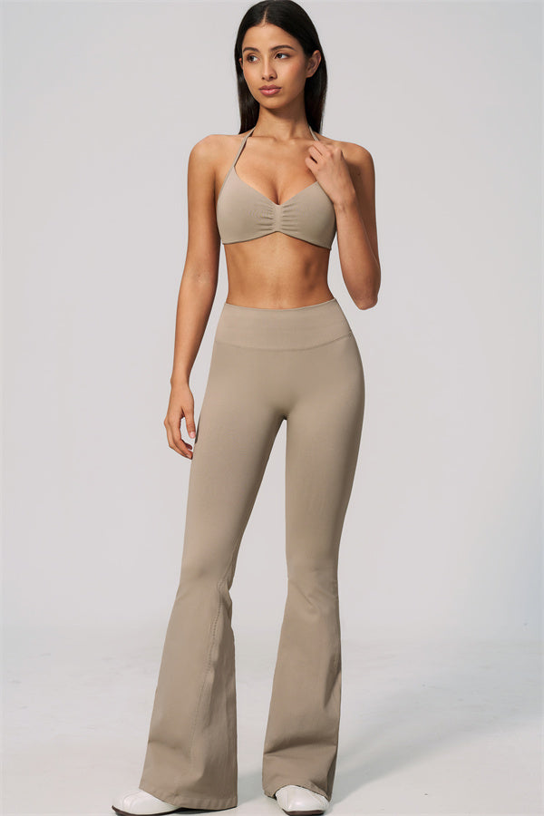 The Velvetine Flared Leggings