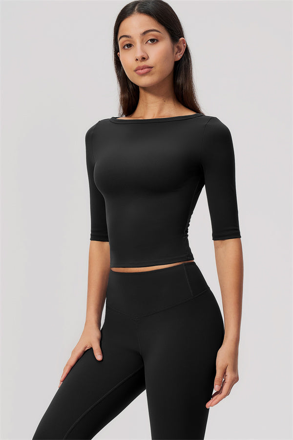 The Flow Motion Half-Sleeve T-Shirt Leggings 2-Piece Set