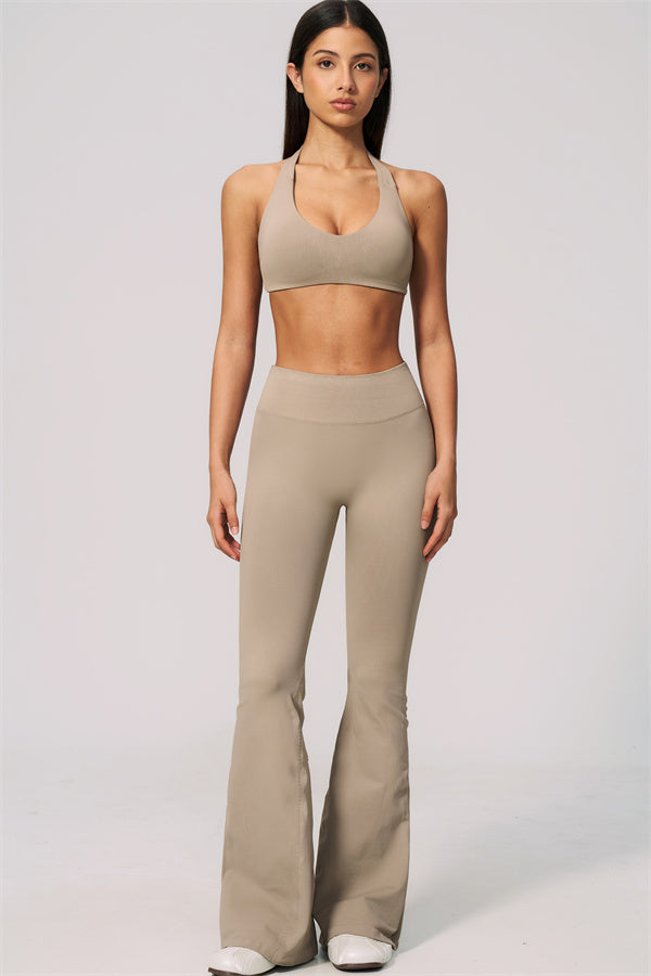 The Velvetine Flared Leggings