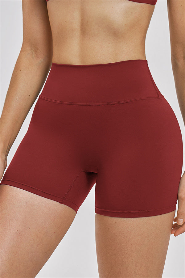 The Seraphine Layered V Sports Bra Shorts 2-Piece Set