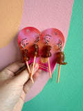 Dino Lolli Dangle Earrings