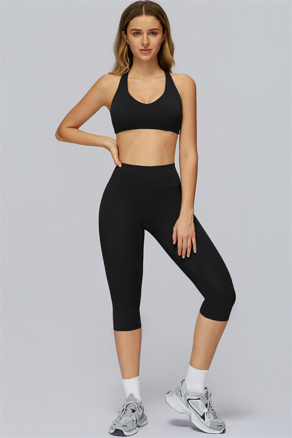 The FlexCore Capri Leggings