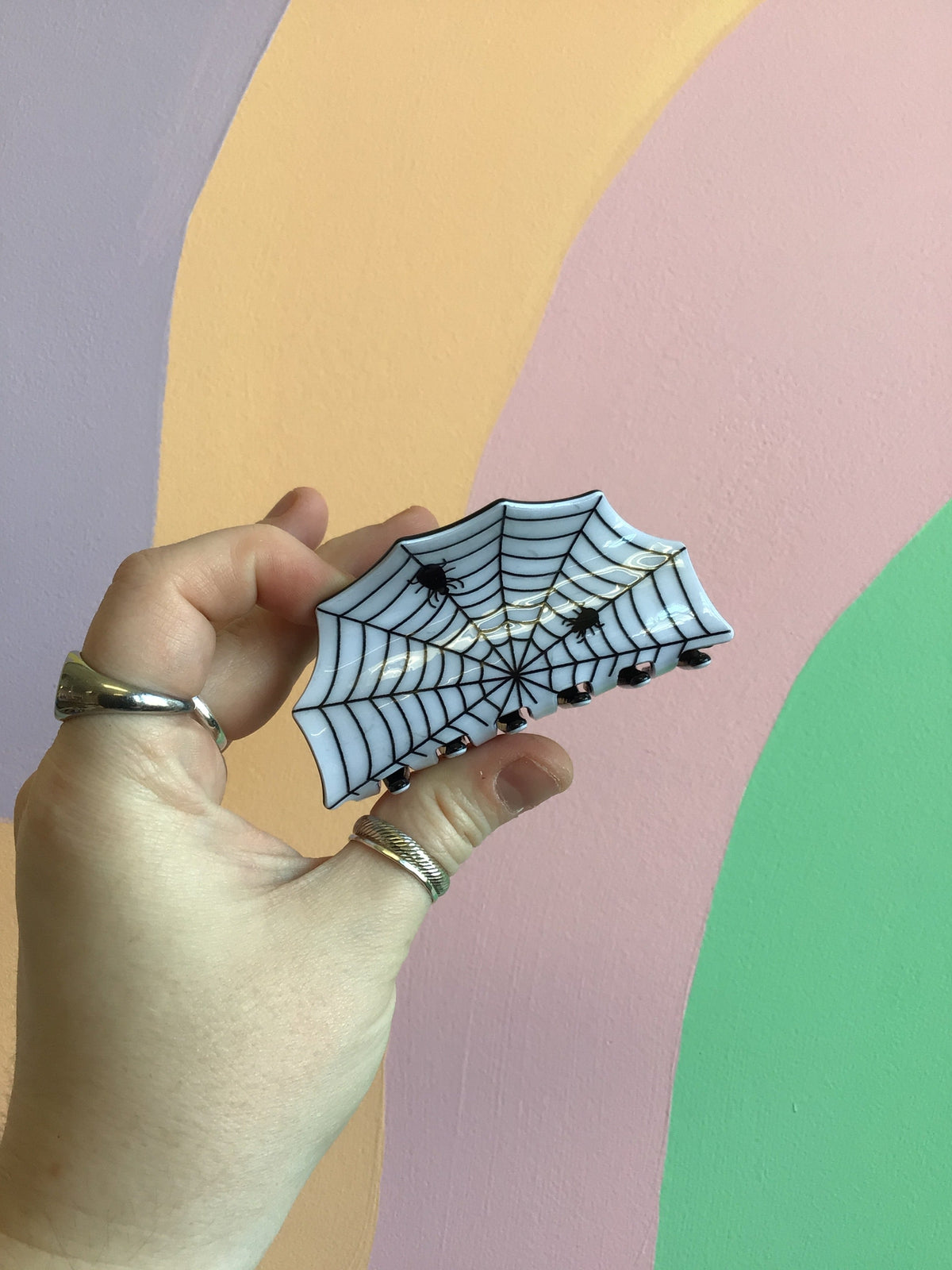 Wicked Web Hair Claw