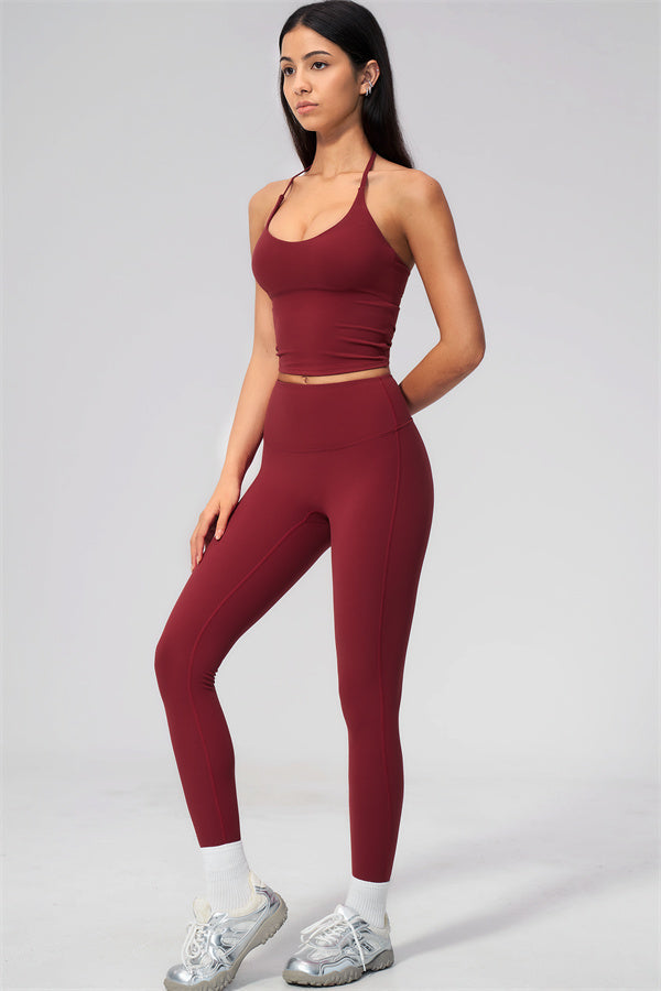 The Gala Crop Top Leggings 2-Piece Set
