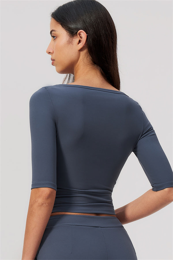 The Flow Motion Half-Sleeve T-Shirt Shorts 2-Piece Set