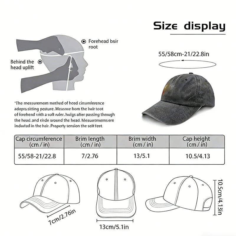 Pickleball Baseball Caps – Adjustable Embroidered Cotton Hats