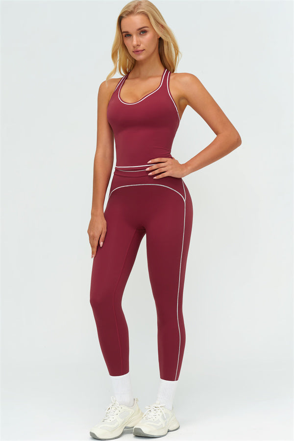 The Amara Crop Top Leggings 2-Piece Set