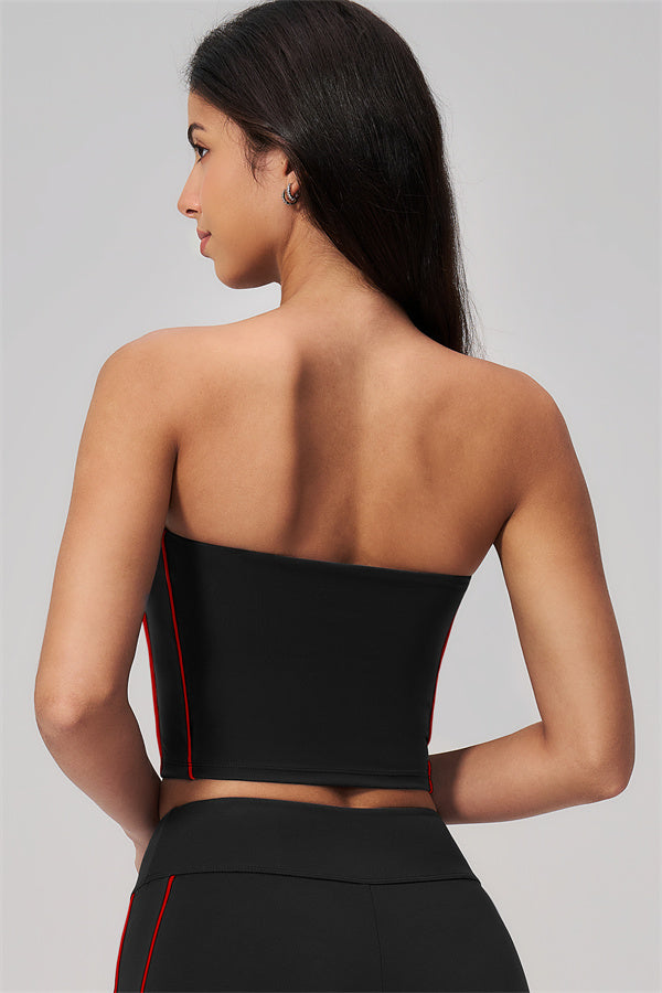 The Breathe Tube Top Capri Leggings 2-Piece Set