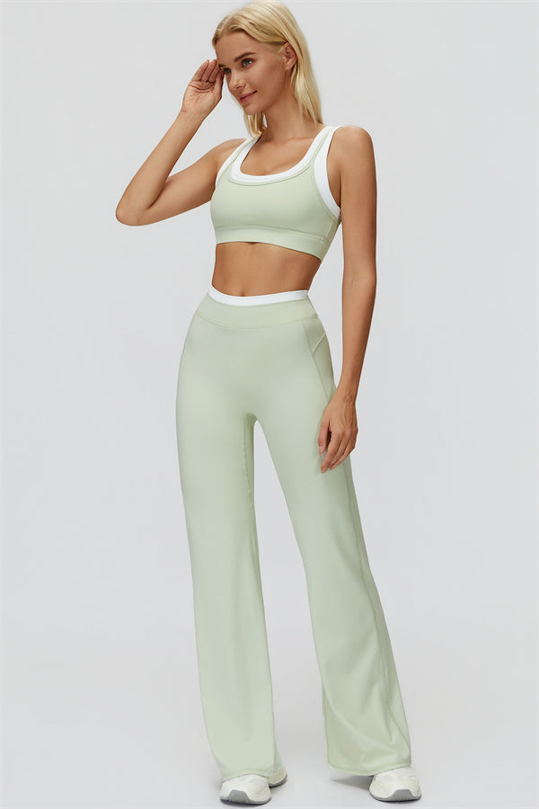 The Canyon Sports Bra Flared Leggings 2-Piece Set
