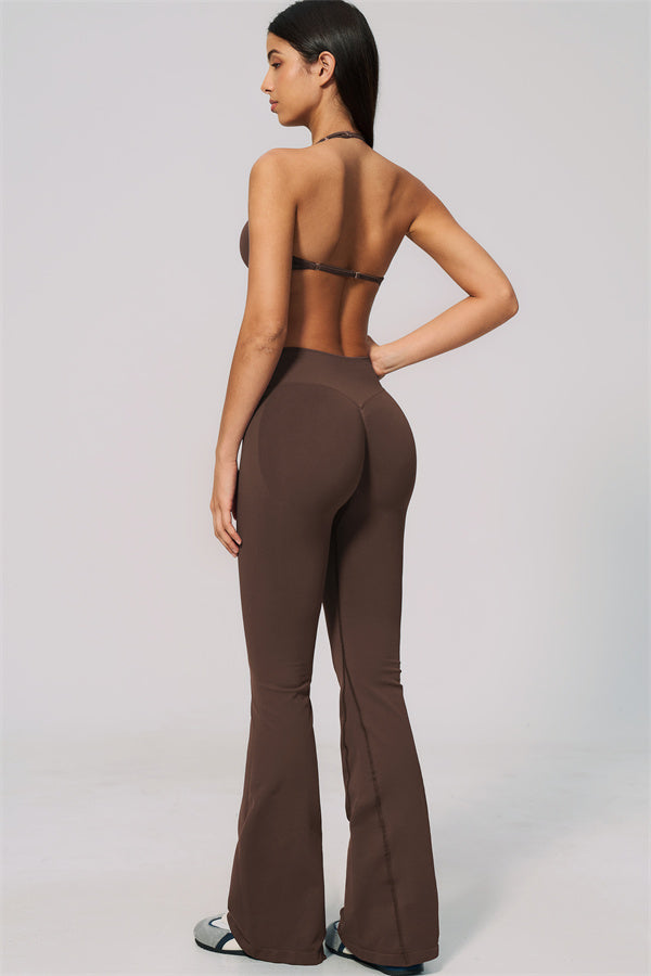 The Velvetine Flared Leggings