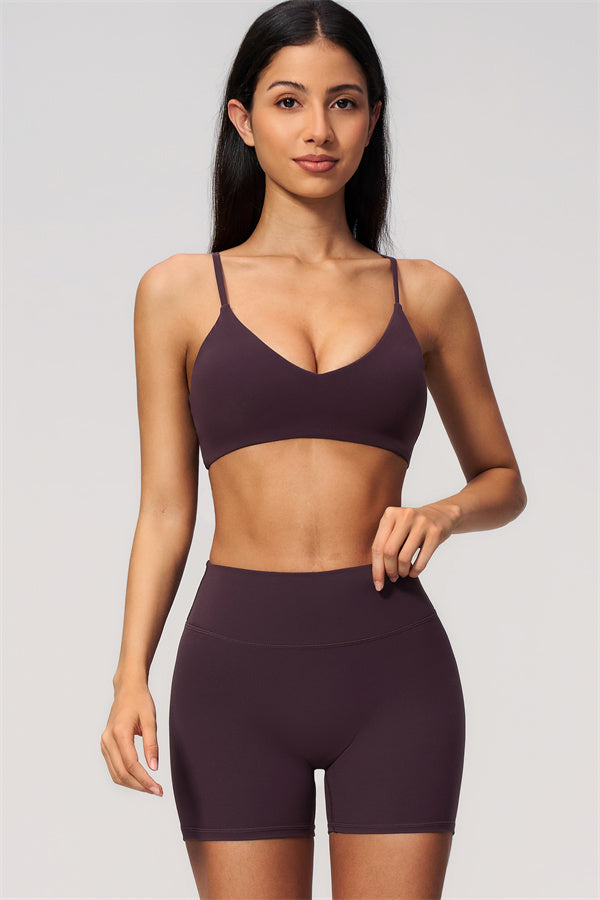 The Zura Sports Bra Shorts 2-Piece Set