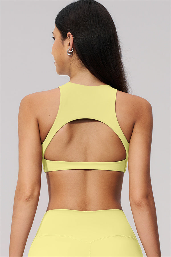 The Twirl Open Back Sports Bra Shorts 2-Piece Set