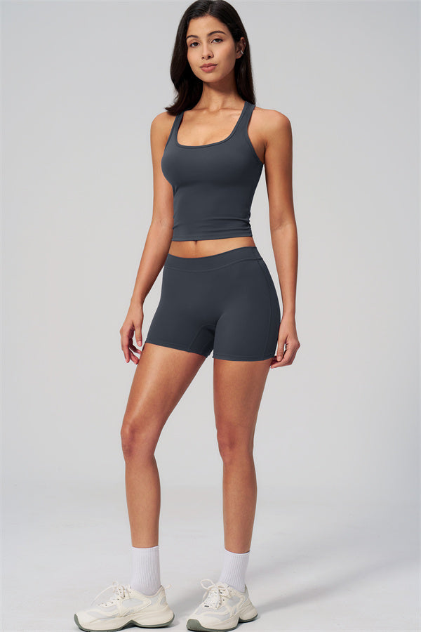 The Revive Crop Top Shorts 2-Piece Set