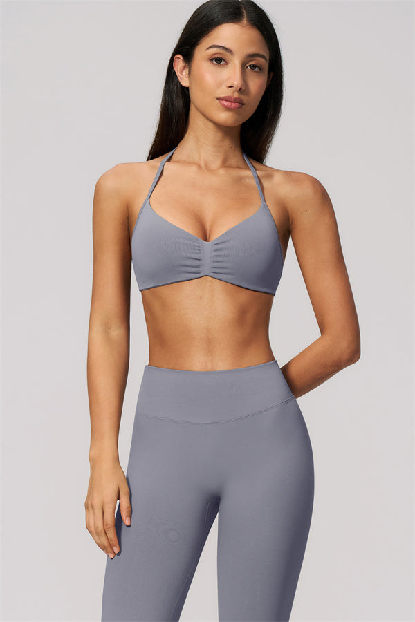 The Velvetine Sports Bra Flared Leggings 2-Piece Set