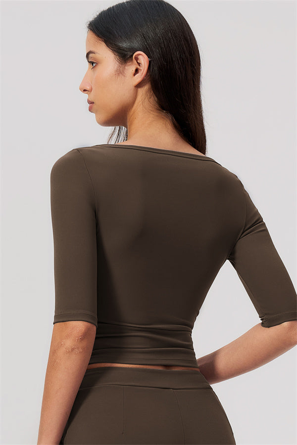 The Flow Motion Half-Sleeve T-Shirt Shorts 2-Piece Set