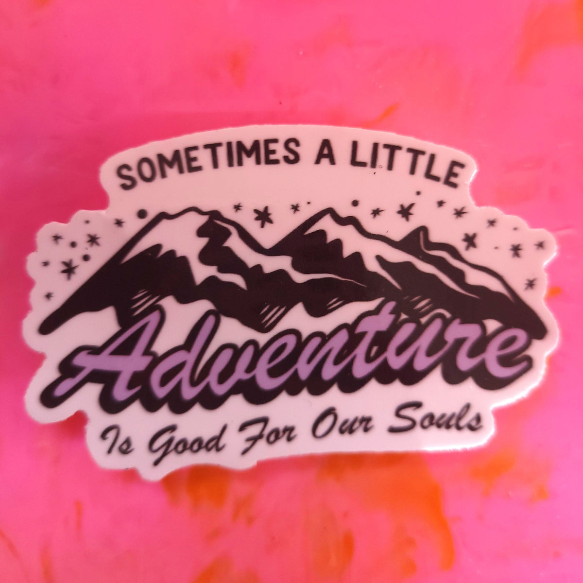 "...A Little Adventure..." Sticker