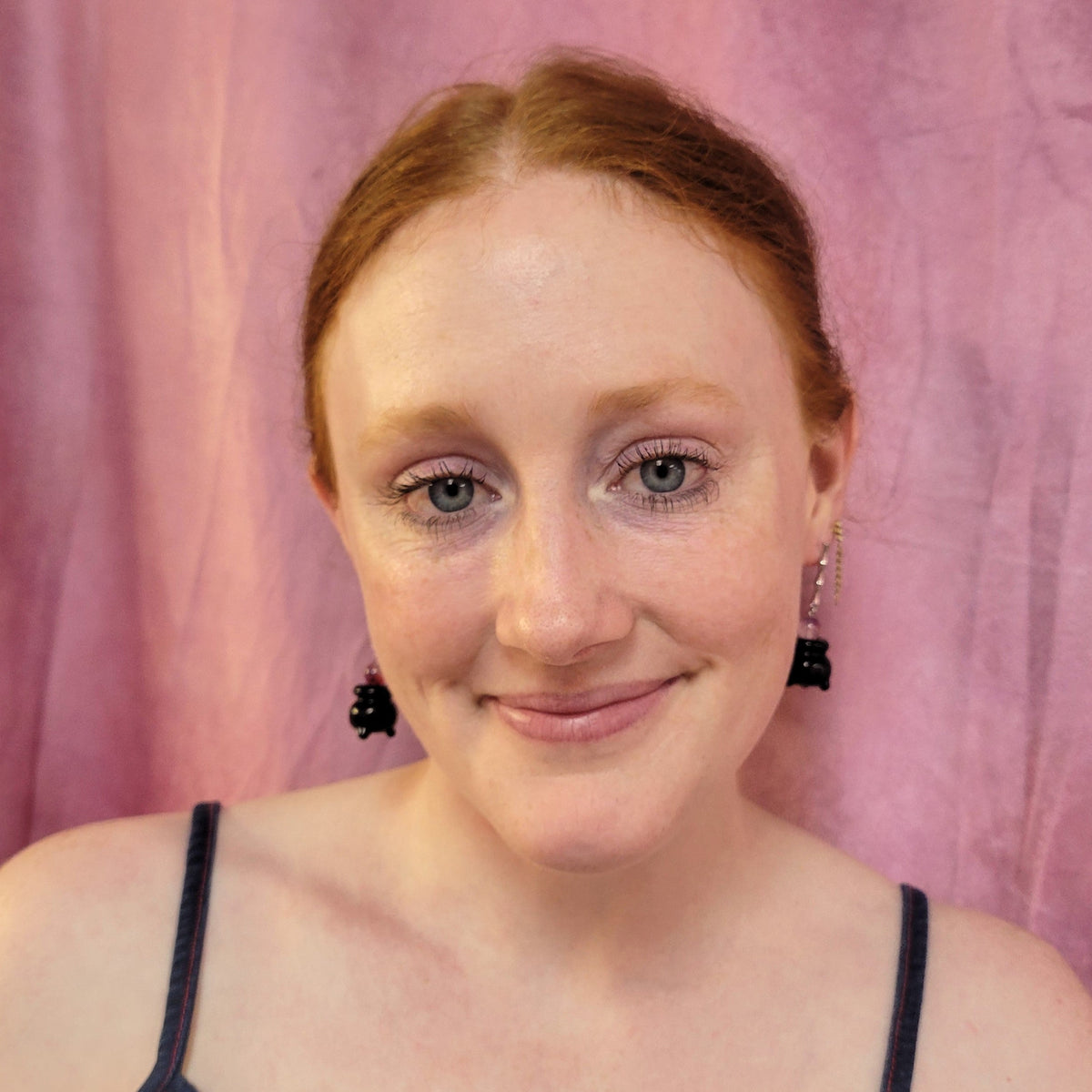 Glass Beaded Bubbling Cauldron Earrings