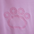 Embroidered Rope Pawprint Shirt