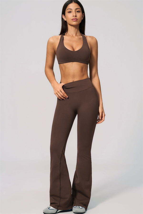 The Velvetine Flared Leggings
