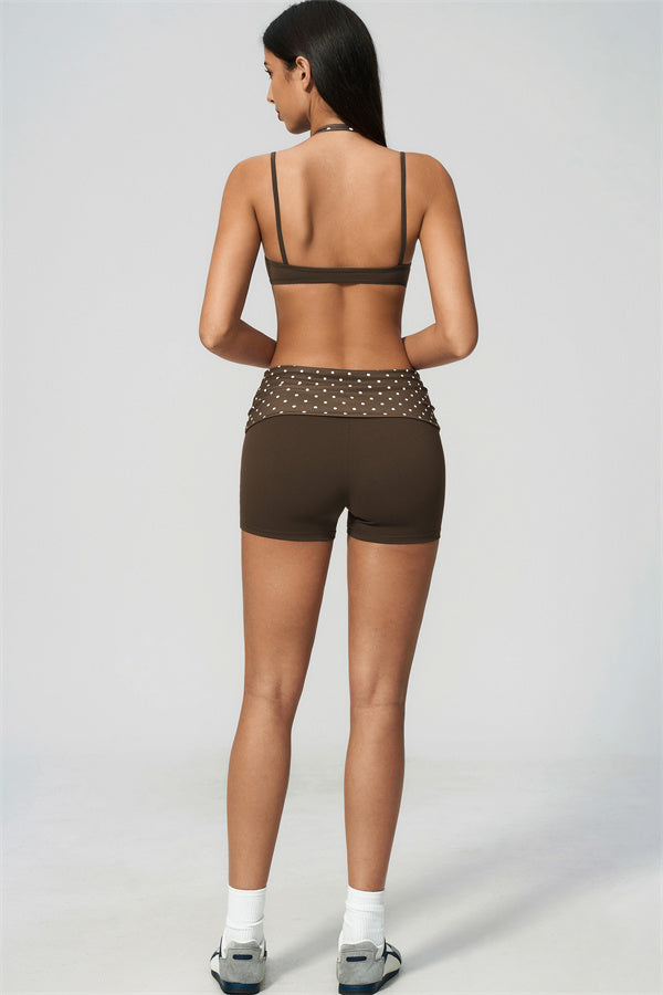 The Enliven Sports Bra Shorts 2-Piece Set