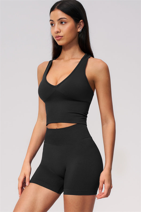 The Allure Crop Top Shorts 2-Piece Set