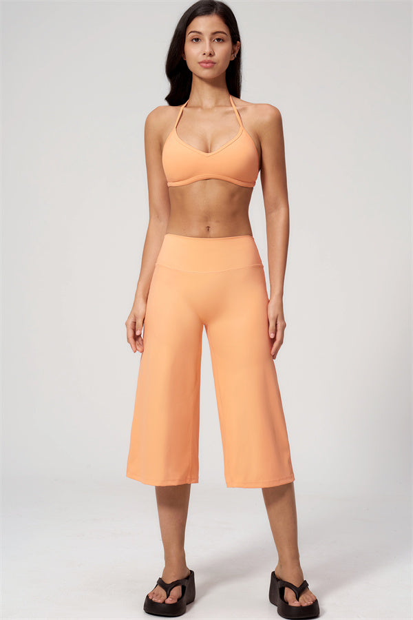 The Nexus Sports Bra Wide-Leg Crop 2-Piece Set