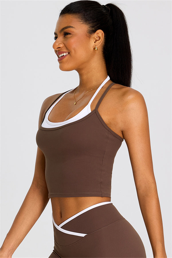 The Dwell Crop Top Shorts 2-Piece Set
