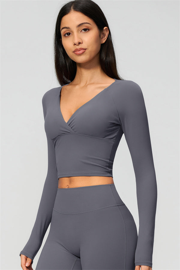 The Lox Long Sleeve Crop top