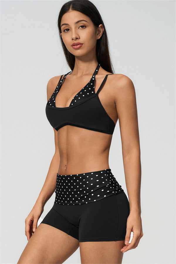 The Enliven Sports Bra Shorts 2-Piece Set