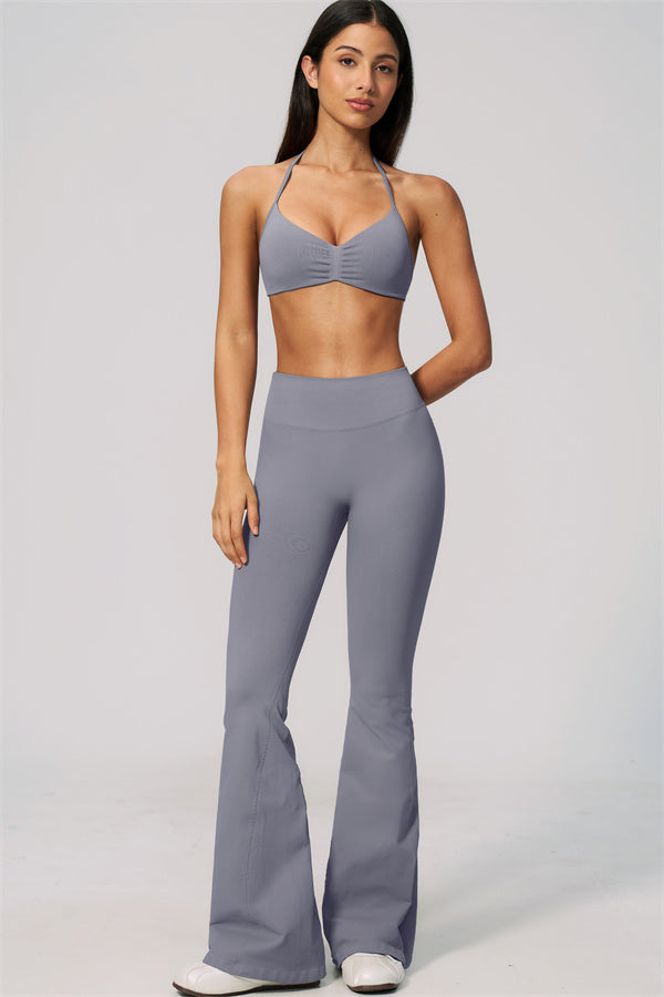 The Velvetine Flared Leggings