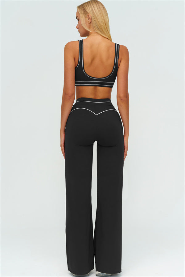 The Amara Sports Bra Flared Leggings 2-Piece Set