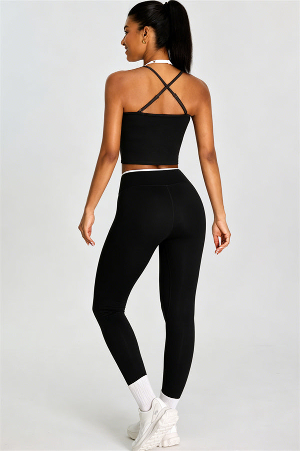 The Dwell Crop Top Leggings 2-Piece Set