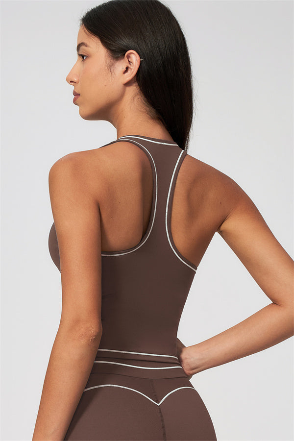 The Amara Tank Top Capri Leggings 2-Piece Set