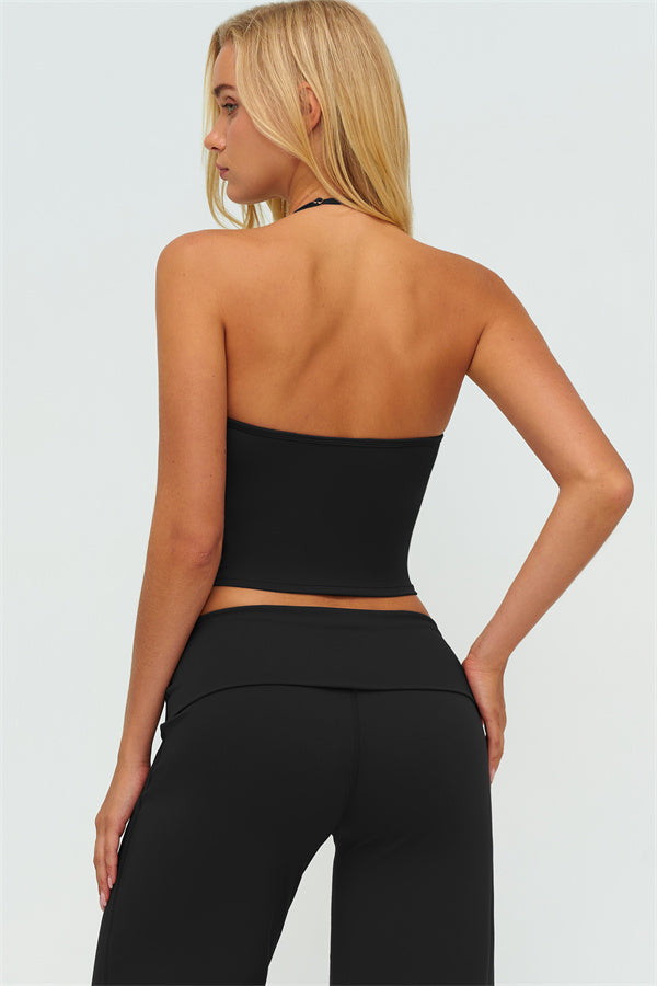 The Twirl Halter Tank Top