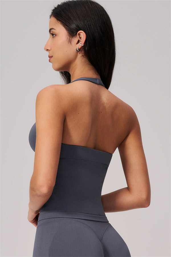 The Align V-Halter Top Flared Leggings 2-Piece Set