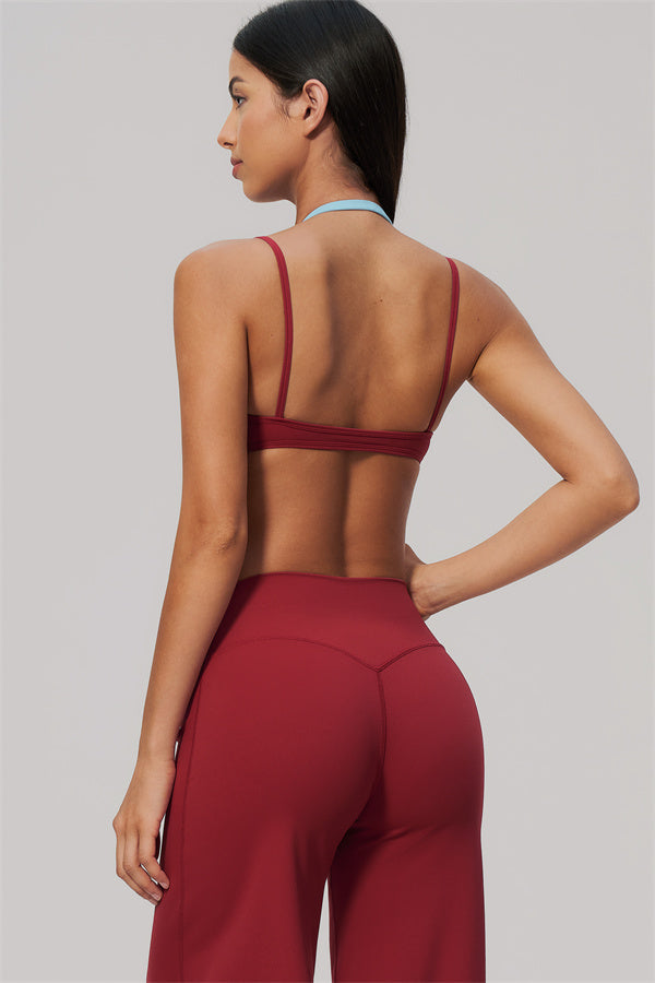 The Cascade Sports Bra Straight Leg Pants 2-Piece Set