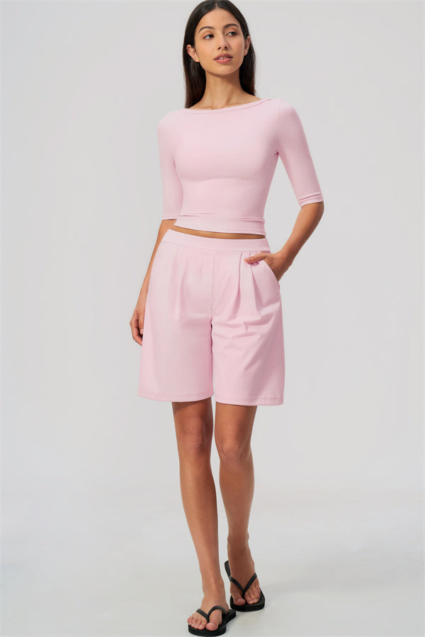 The Flow Motion Half-Sleeve T-Shirt Shorts 2-Piece Set