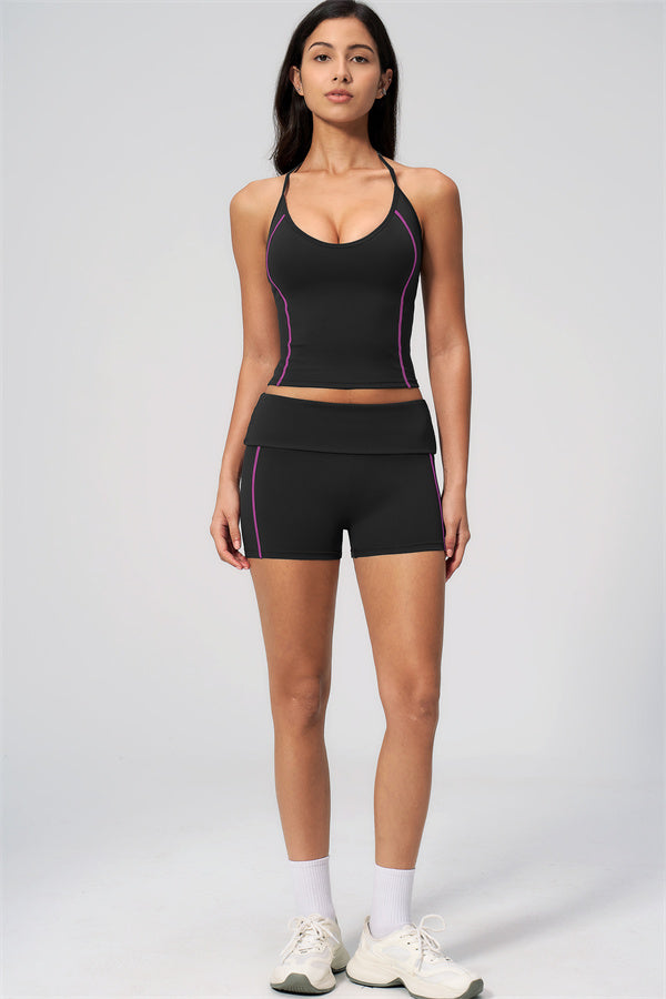 The Ignite Crop Top Shorts 2-Piece Set