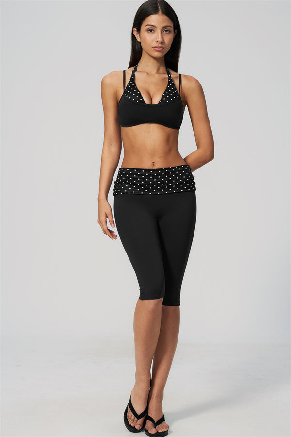 The Enliven Sports Bra Capri Leggings 2-Piece Set
