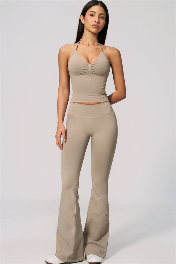 The Velvetine Flared Leggings
