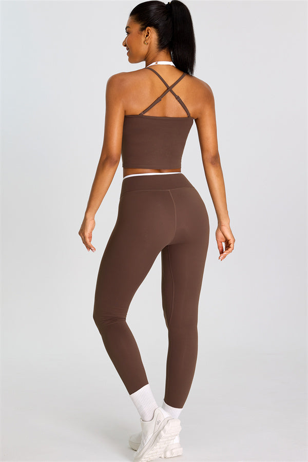 The Dwell Crop Top Leggings 2-Piece Set