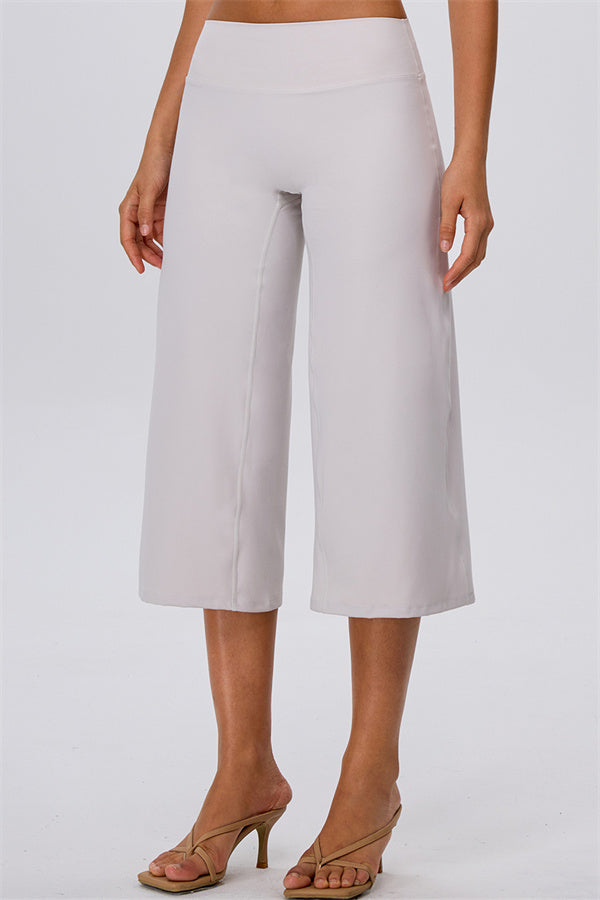 The Energize Crop Top Wide Leg Crop 2-Piece Set