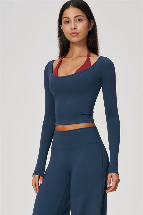The Cascade Long Sleeve T-shirt Straight Leg Pants 2-Piece Set