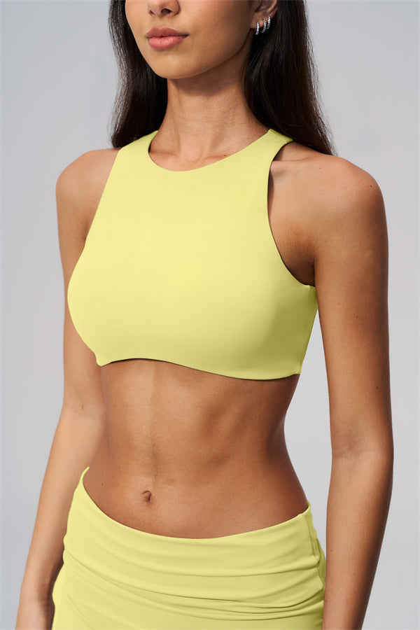 The Twirl Open Back Sports Bra Shorts 2-Piece Set