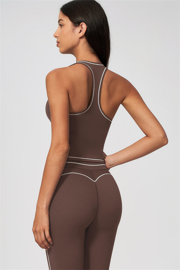 The Amara Tank Top Capri Leggings 2-Piece Set
