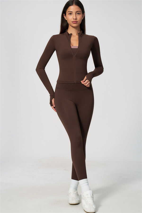 The Seraphine Jacket Tank Top Leggings 3-Piece Set