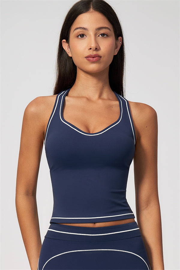 The Amara Tank Top Capri Leggings 2-Piece Set
